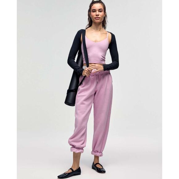 Lululemon Align Cropped Cami Tank Top *Light Support, A/B Cup Vitapink Size 4 - Picture 3 of 10